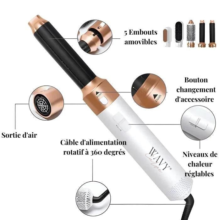 Wavy Curve® 5 en 1 Coffret